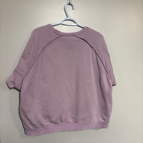 Blue Velvet Ash & Antler sweat shirt lilac Peace Patch - Picture 5 of 9